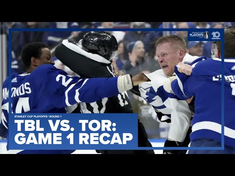 Lightning vs. Maple Leafs: Game 1 recap | 10 Tampa Bay