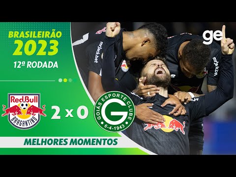 Gols e lances de Red Bull Bragantino x Goiás