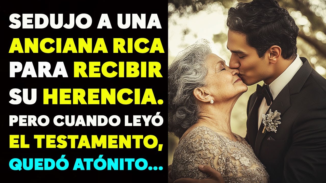 SEDUJO A UNA ANCIANA RICA PARA RECIBIR SU HERENCIA. PERO CUANDO LEYÓ EL TESTAMENTO, QUEDÓ ATÓNITO...
