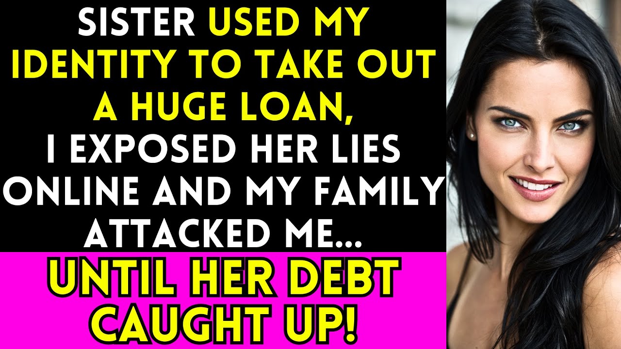 Sister Used My Identity For Huge Loan, I Exposed Her Online Until Karma Struck