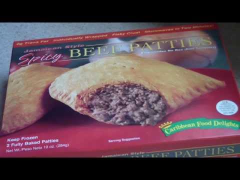 JAMAICAN BEEF PATTIES CARRIBBEAN DELIGHTS SPICY STYLE