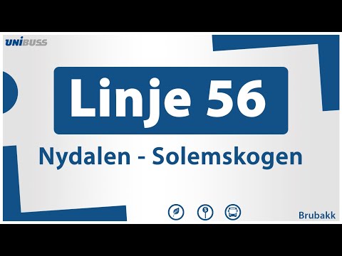 Linje 56 Nydalen - Solemskogen