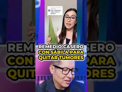 🫙 🪴 REMEDIO CASERO 🤢 con SÁBILA para QUITAR TUMORES ☠️ 🆘