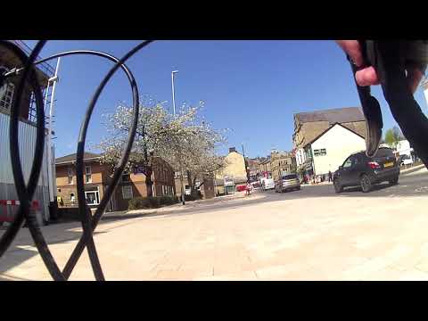 Padiham centre post lockdown. Pubs open