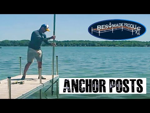 Installing a Dock Anchor Post