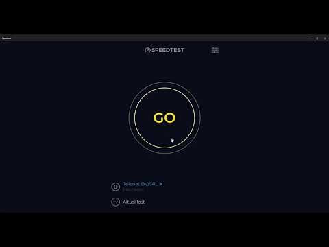 speedtest fibre optique avec le VPN Avast actif