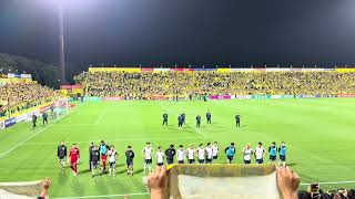 【アウェイサポーターシリーズ】Ｊ1ジェフユナイテッド千葉 試合終了後挨拶【三協フロンテア柏スタジアム】