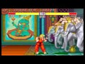 Street Fighter II The World Warrior 10 Round Double K O Draw Game