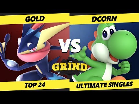 The Grind 116 Top 24 - Gold (Greninja) Vs. DCorn (Yoshi) Smash Ultimate - SSBU