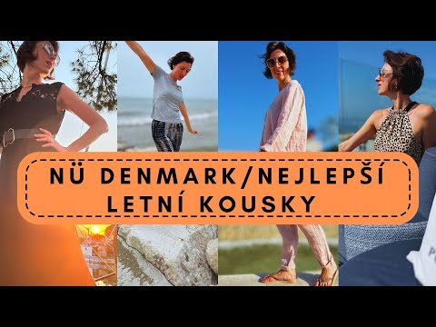 Video Šaty NU Denmark 7606-23 batikované s pomerančovou dlouhé