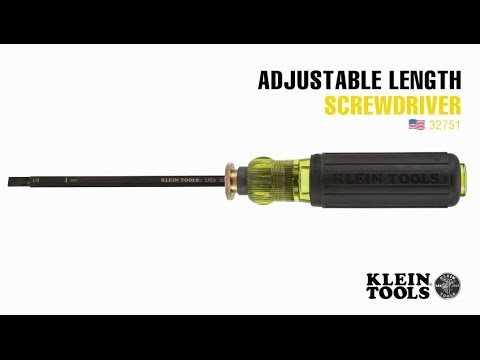 Reversible Adjustable Length Screwdriver