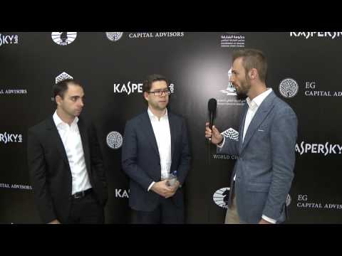 Day 9 Interview with Jon Ludvig Hammer and Alexander Riazantsev