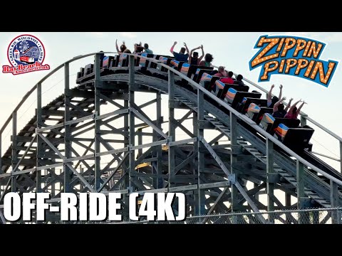 Off-ride footage of a Zippin Pippin train