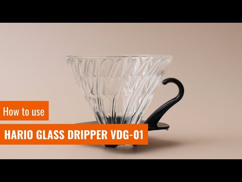 Hướng Dẫn Pha Chế Bằng Phễu Hario VDG-01