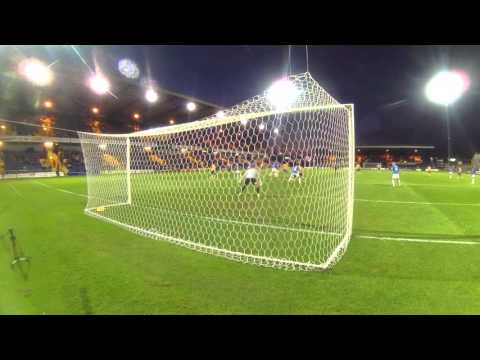 BEHIND THE GOAL: Matt Green's 2nd goal against Hartlepool