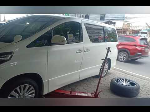 Alphard @anggacandra Brengoy pasang VOSSEN R20+falken FK