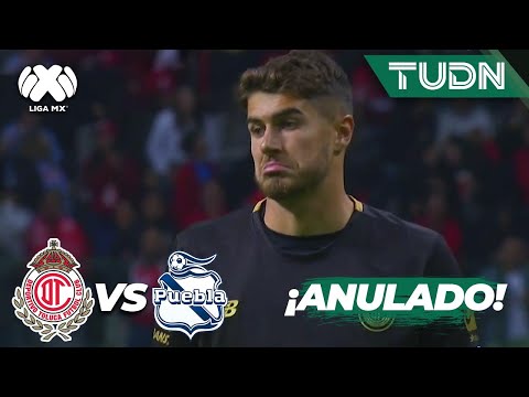 ¡ANULADO! Se ahoga grito del Diablo | Toluca 0-1 Puebla | AP2023-J15 | Liga Mx | TUDN