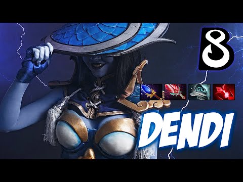 B8.Dendi Storm Spirit [25/0/10] - Dota 2 Pro Gameplay [Watch & Learn]
