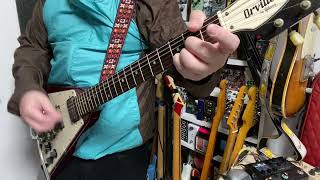 Video thumbnail for Orville by Gibson"Flying V(1991) with bigsby mod" by maruhachi08