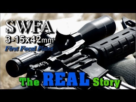 SWFA SS Scopes - THE REAL STORY!  Review of the NEW SS 3-15x42 FFP   Rex Reviews