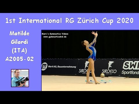 Matilde Gilardi (ITA) - A2005 02 - RG Zuerich Cup 2020