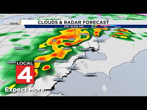 Metro Detroit weather forecast March 6, 2026 -- 6 a.m. Update