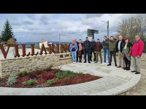 Villarino cuenta ya con el Parque de San Amaro gracias al programa de formación y empleo de Pavimentos y piedra natural