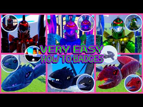 Roblox - Gamepass - How to get All 6 new Skins for MechaChicken & SCP 3000 - Badge in Tiny Universe