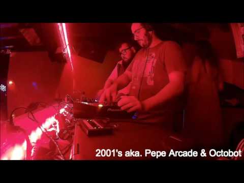 2001's aka. Pepe Arcade & Octobot at El Barbero 24.09.16
