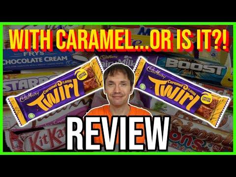 Cadbury's Caramel Flavour Twirl Review