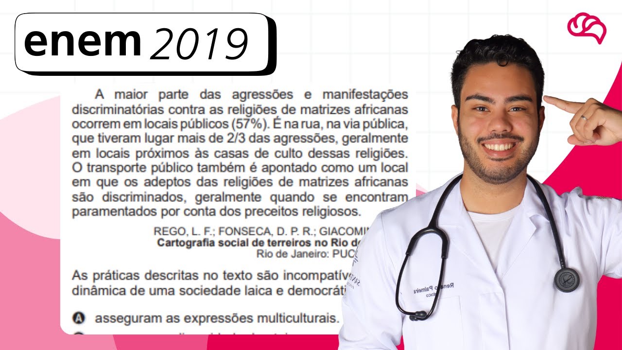 Resolução em Vídeo — Questão 62 ENEM 2019
