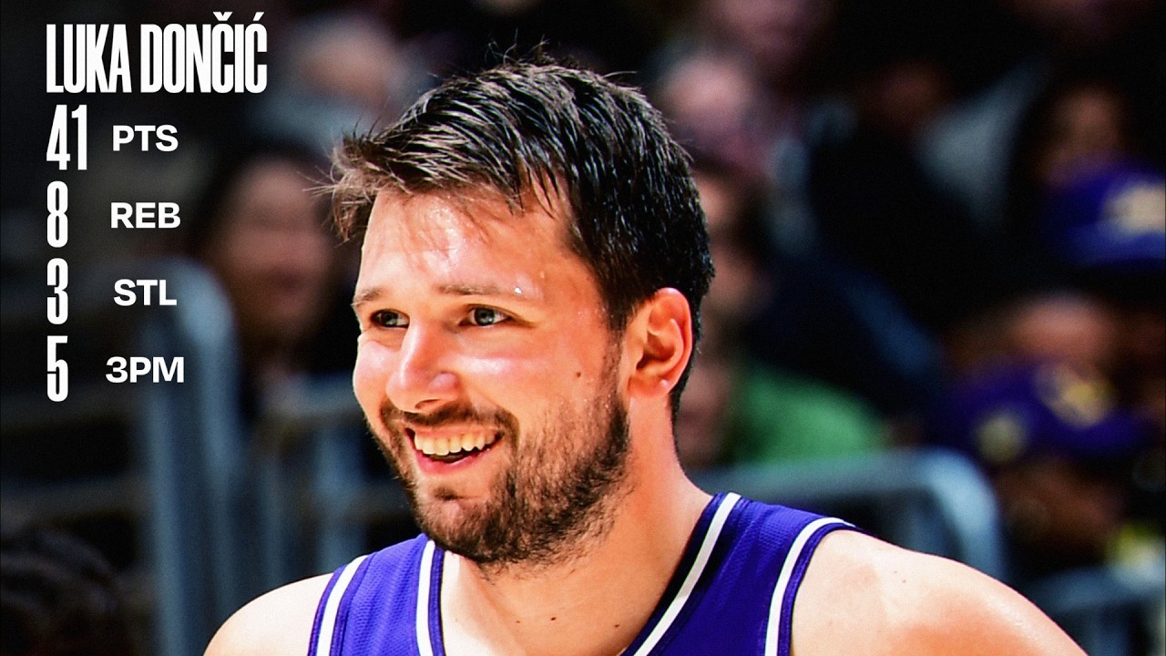 Luka Doncic 41 Pts Reaves Clutch 3s vs Nets!