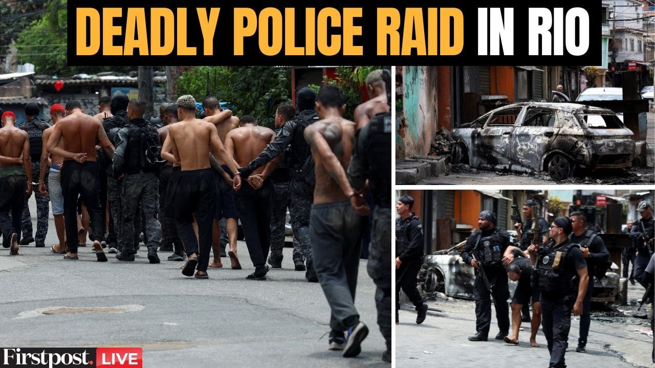 LIVE: Many Dead In Police Raid in Rio Ahead of COP30 Events | N18G