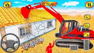 City Railway Construction Simulator 3D - Jcb and truck Excavator Road Builder 2026 Android GamePlay