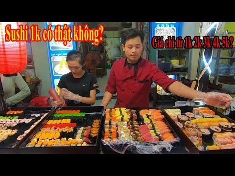 O Sushi Sashimi está disponível para 1k 2k 3k 4k rẻ nhất Sài Gòn xem có đáng ăn không?