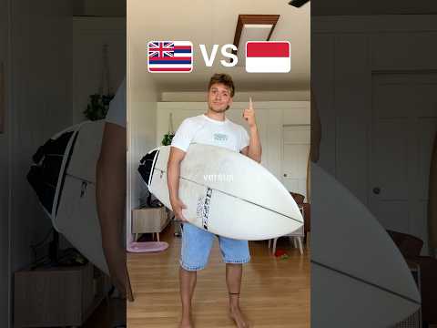 surfing hawaii vs bali