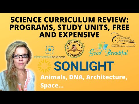 Sonlight Homeschool Curriculum Science Review, Elemental Science, Classical Conversations, 2022 2023