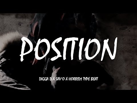Digga D x Sav'O x Horrid1 Type Beat "Position" | UK Drill Instrumental 2019