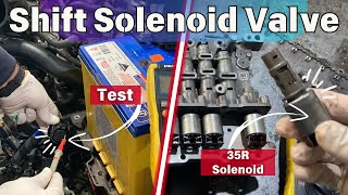 Hyundai & KIA 35R Clutch Shift Solenoid Valve | Test & Fix P0763 Transmission Shift Solenoid