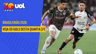 FLUMINENSE ATROPELA CORINTHIANS E CRUZEIRO DESENCANTA: VEJA OS GOLS DO BRASILEIRÃO DESTA QUARTA (1º)