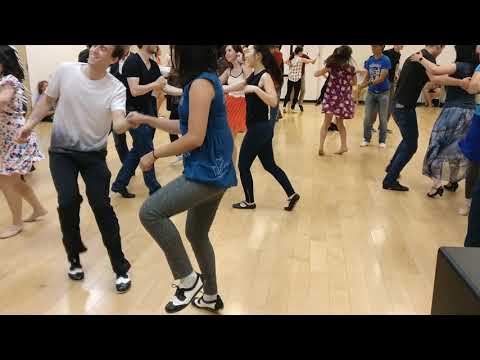 No Rain lindy hop at Stanford