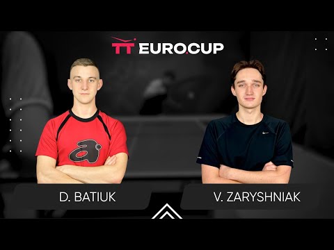 10:45 Dmytro Batiuk - Vadym Zaryshniak 06.06.2024 TT Euro.Cup Ukraine Master. TABLE 4