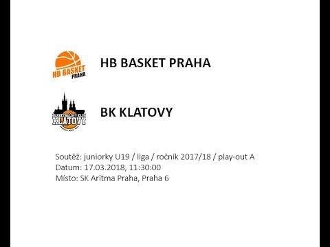 HB BASKET PRAHA - BK KLATOVY, U19, 2017/18