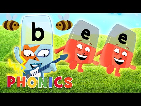フォニックス - 読み方を学ぶ｜スペルビー｜アルファベットブロック (Phonics - Learn to Read | Spelling Bees | Alphablocks)