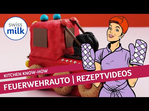 Metas Classics: Wie gelingt der Feuerwehrauto-Geburtstagskuchen? | Rezeptvideo | Swissmilk (2015)