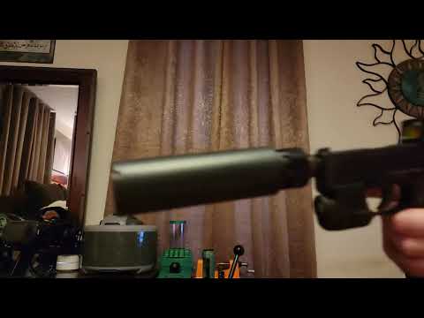 P365 / True Precision barrel / Griffin Armament CAM-LOK QD system/ Dead Air Wolfman