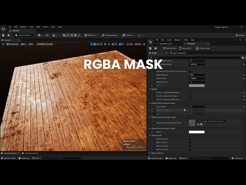RGBA Mask Demonstration | UNREAL ENGINE 5 | Victorian Era Environment
