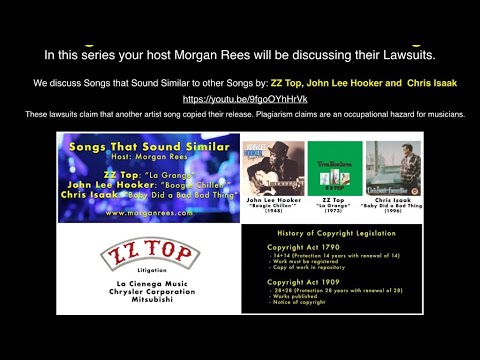 Songs that Sound Similar to Other Songs - John Lee Hooker,  ZZ Top,  Chris Isaak Remix (YT 640x360)