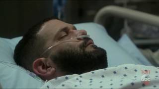 Quinn talks to Huck in the Hospital