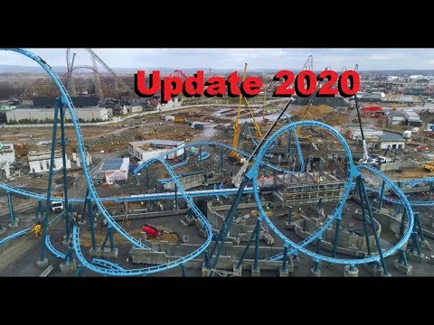 Abyssus Energylandia Construction Update 20.02.2020 – New Coaster Energylandia 2020 Neue Achterbahn